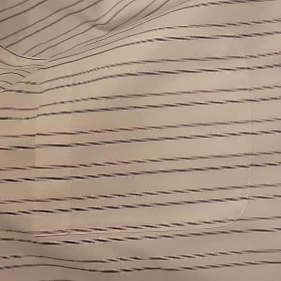 Geoffrey Beene Men's Fitted Stripe Shirt 18" Neck - Picture 4 of 9
